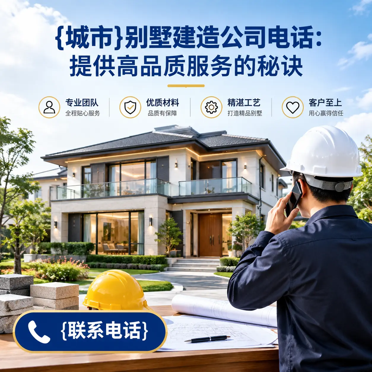 余庆别墅建造公司电话：提供高品质服务的秘诀