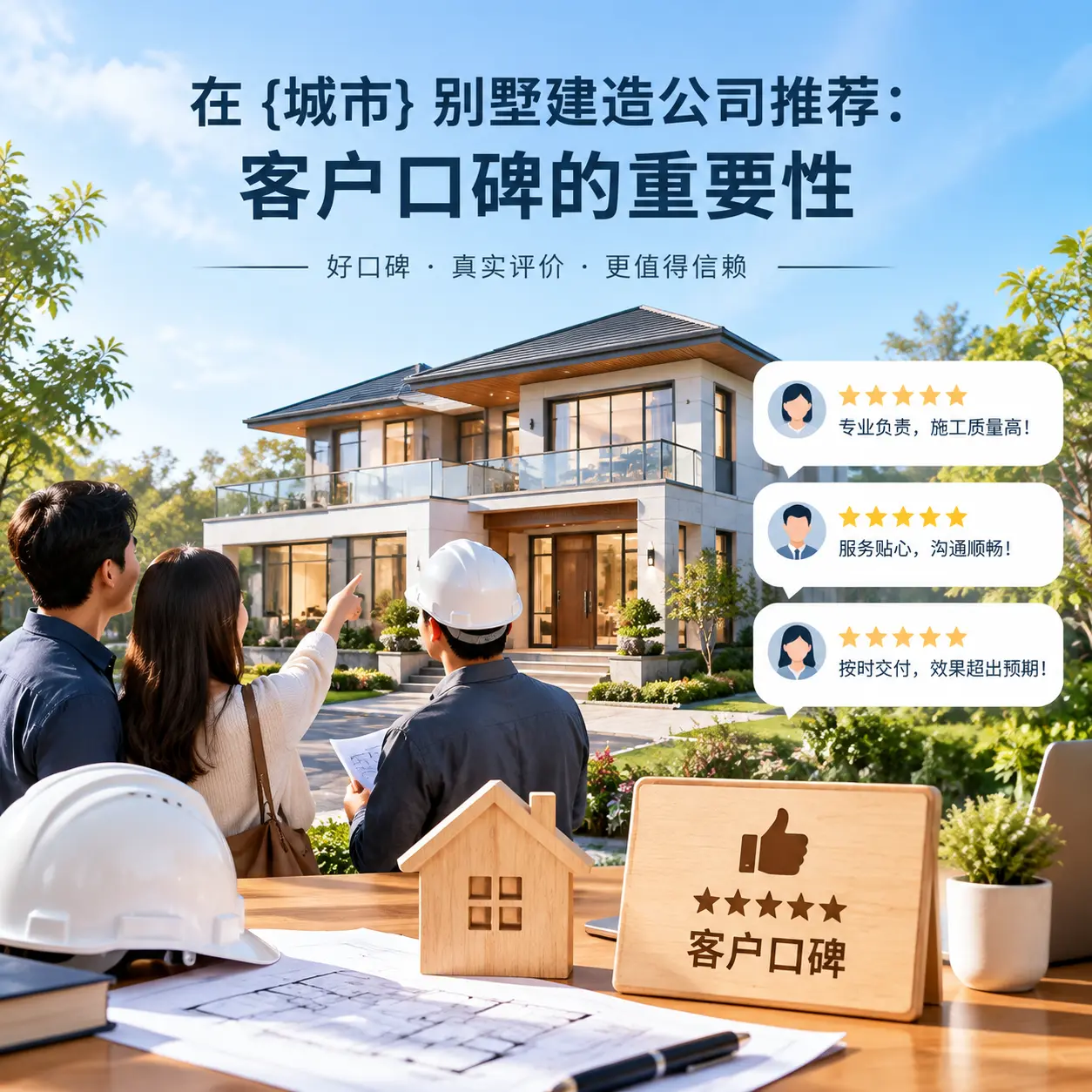 在 余庆 别墅建造公司推荐：客户口碑的重要性
