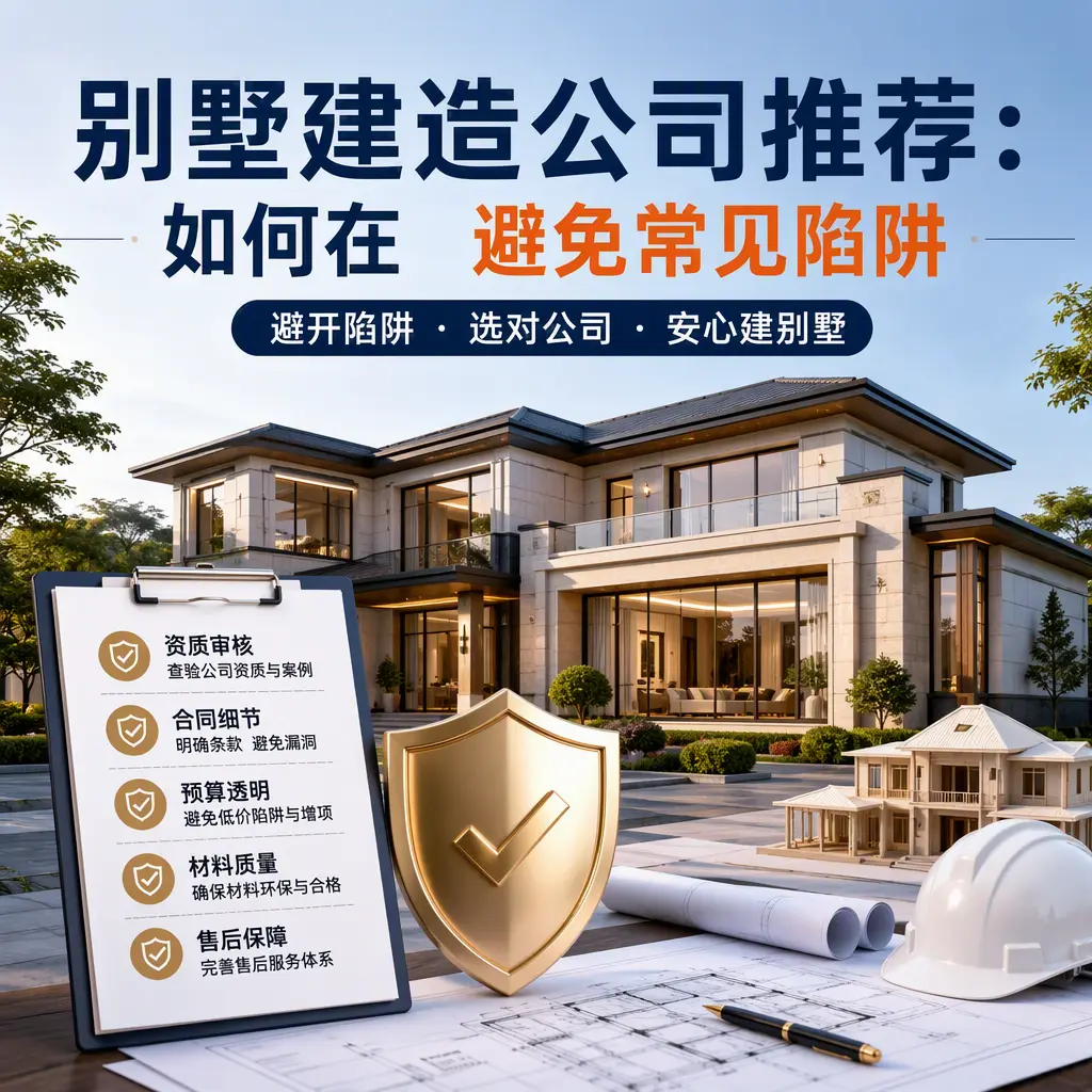 别墅建造公司推荐：如何在 余庆 避免常见陷阱