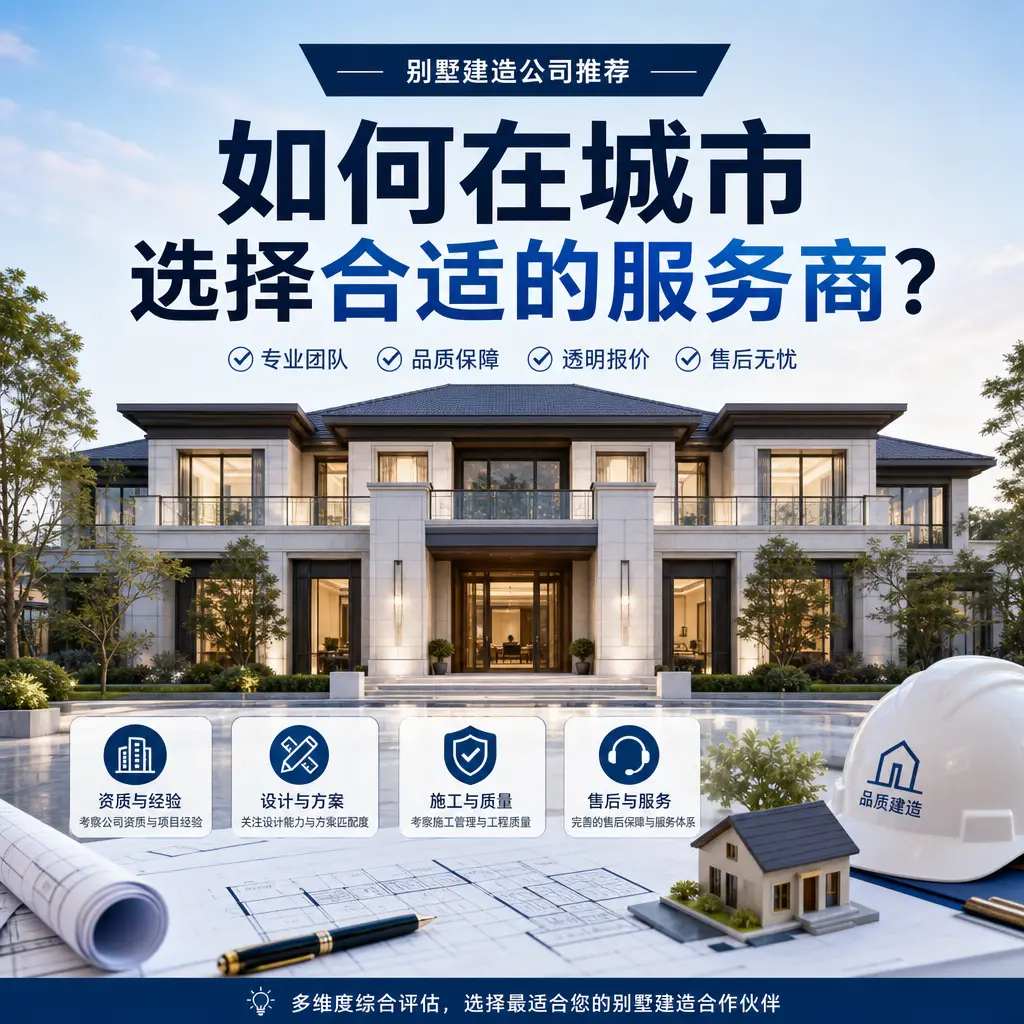 别墅建造公司推荐：如何在 余庆 选择合适的服务商？