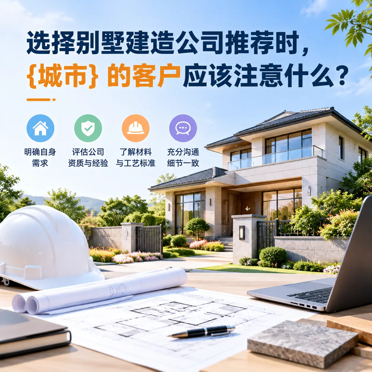 选择别墅建造公司推荐时,余庆 的客户应该注意什么?