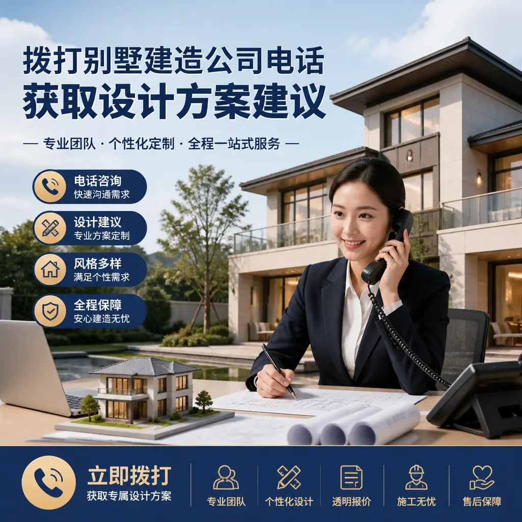 拨打余庆别墅建造公司电话,获取设计方案建议