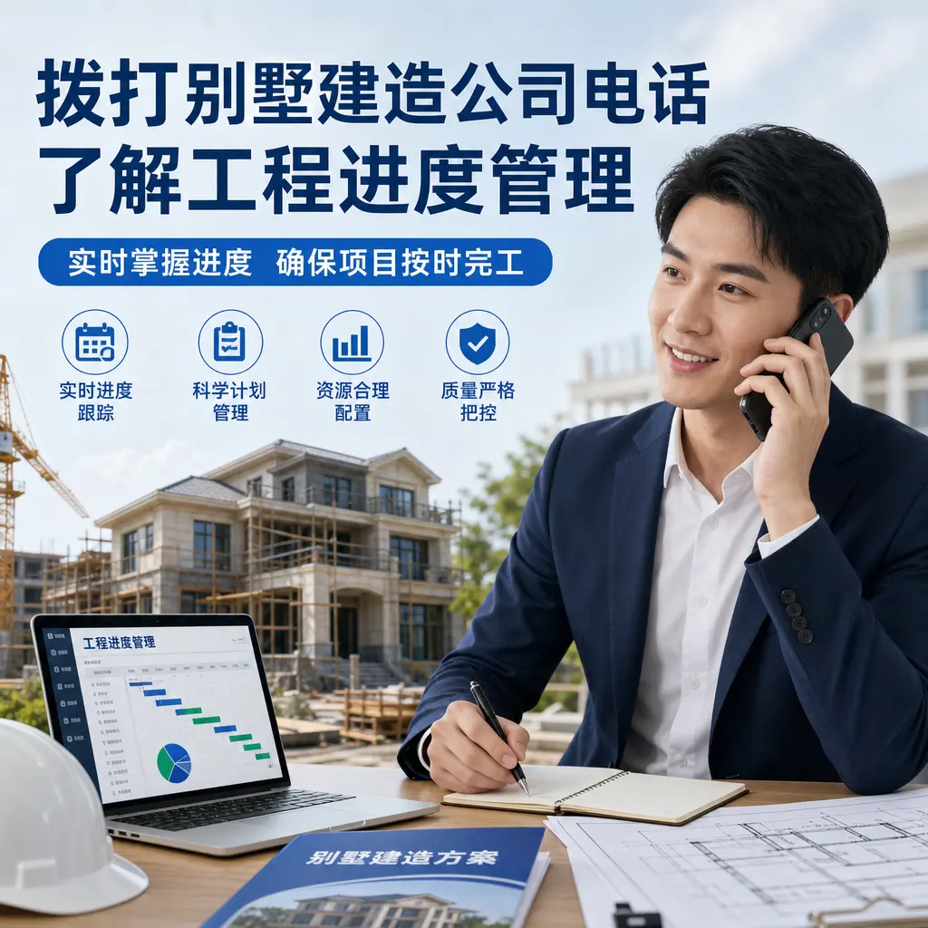 拨打余庆别墅建造公司电话,了解工程进度管理
