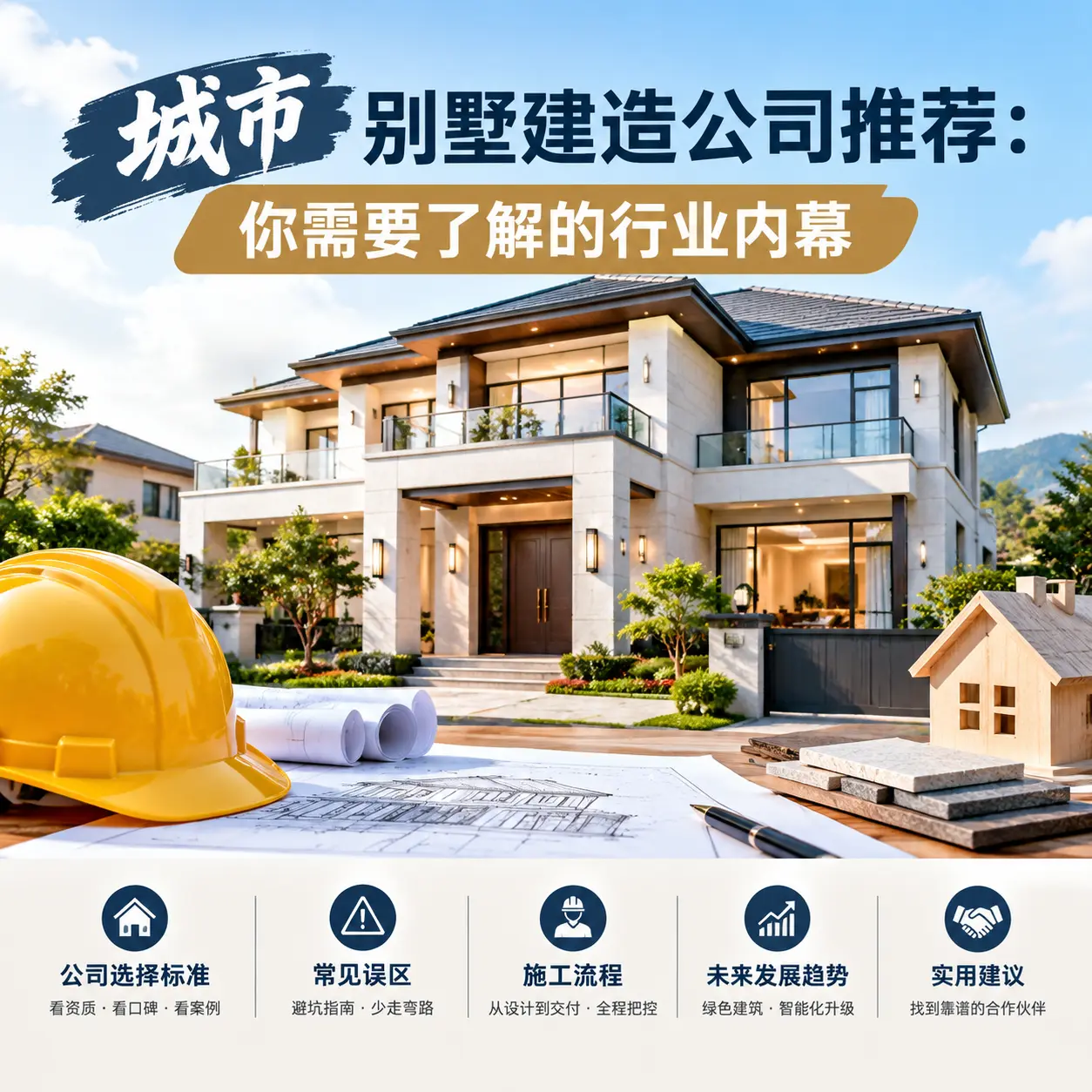 余庆 别墅建造公司推荐:你需要了解的行业内幕